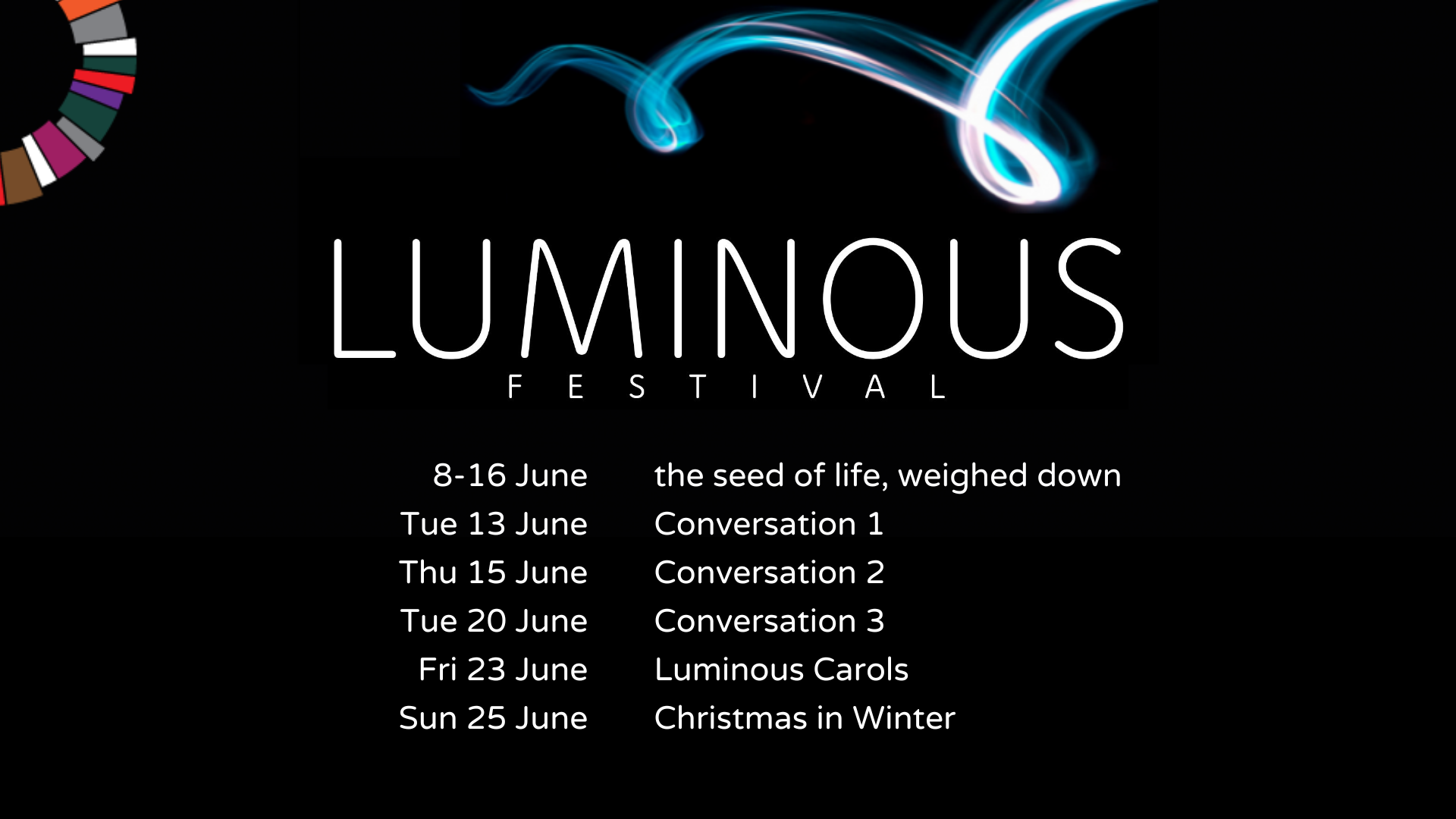 Luminous 2023, event dates